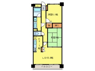 アジエステ－ト大通西プラザの物件間取画像